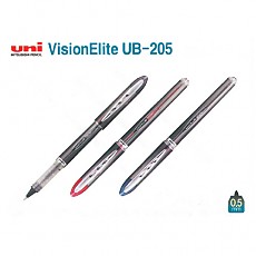 수성볼펜/3000 Uni-Ball VisionElite UB-205 적 0.5