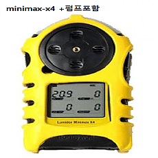 복합가스측정기 minimax-x4 / 펌프포함